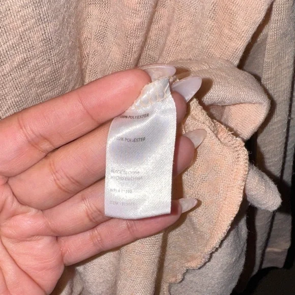 Weatherproof Vintage- Ladies Peach Pullover Hoodie Size Small - Picture 10 of 12